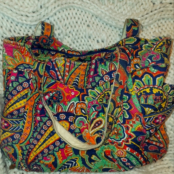 Vera Bradley "Get Carried Away with Me" Tote - Picture 1 of 6